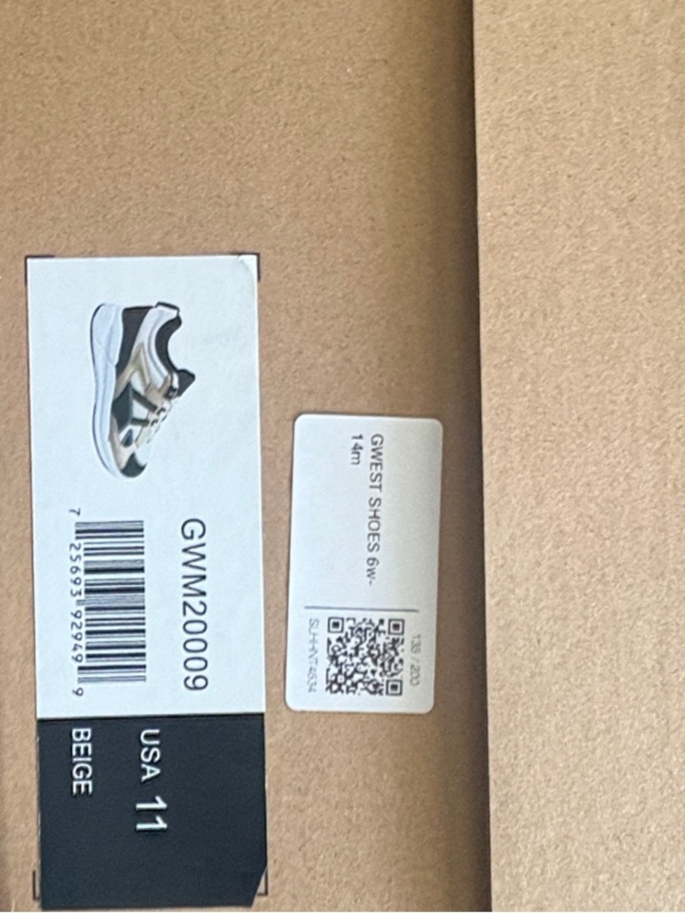 VM Beige Athletic Sneakers - Men